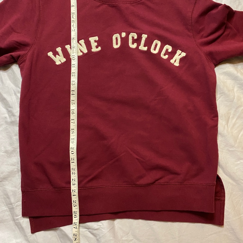 Wine O’ Clock crew neck sweater - Picture 6 of 8